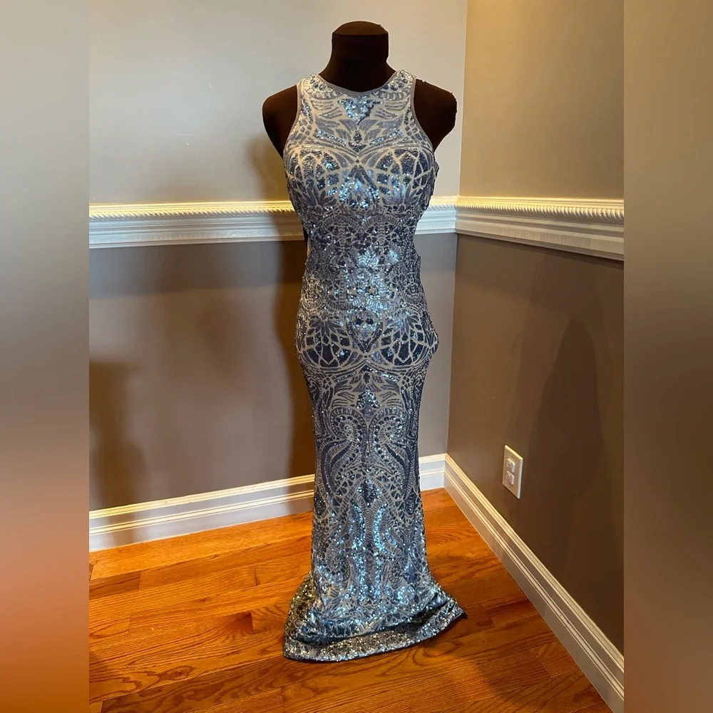Camille La Vie Sequin Gown - Picture 1 of 7